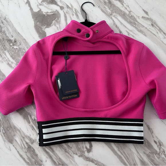 Louis Vuitton Fuchsia Crop Top - Picture 2 of 4